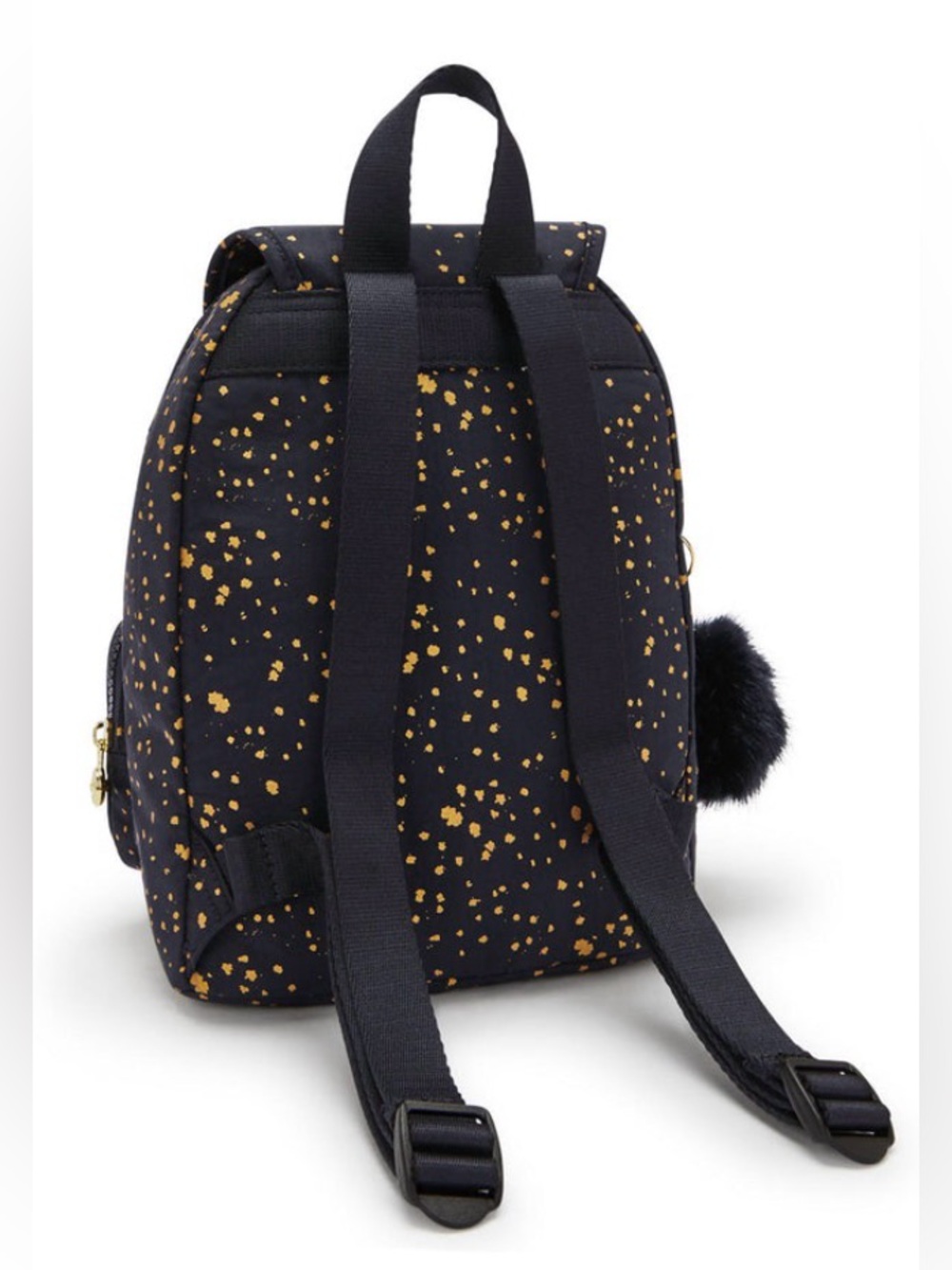 LiKE NEW Kipling Lovebug Small Printed Backpack- Golden Night - Picture 4 of 10